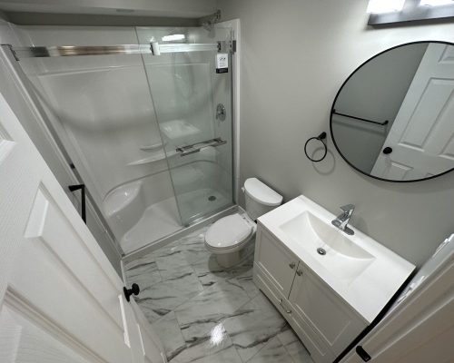 Marble Tile bathroom renos Calgary AB