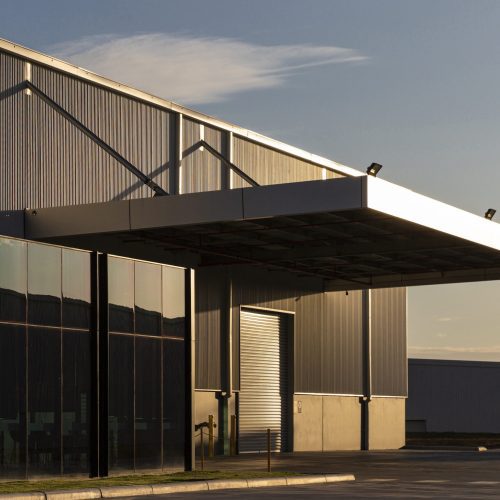 Nice Industrial Facility Exterior Renovations