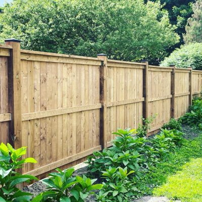 Nice Residential Pressure Treated Fence